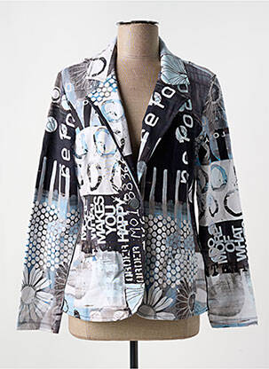 Blazer poches gris DOLCEZZA femme