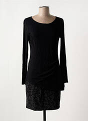 Robe courte noir MASSANA pour femme seconde vue