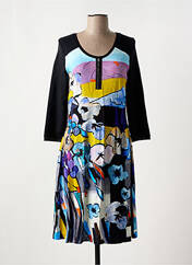 Robe mi-longue noir DOLCEZZA pour femme seconde vue