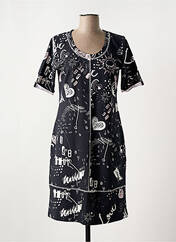 Robe mi-longue noir DOLCEZZA pour femme seconde vue