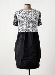 Robe mi-longue noir DOLCEZZA pour femme seconde vue