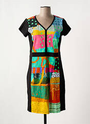 Robe mi-longue noir DOLCEZZA pour femme seconde vue