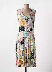 Robe mi-longue noir SAINT CHARLES pour femme seconde vue