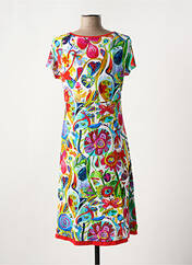 Robe mi-longue rouge DOLCEZZA pour femme seconde vue