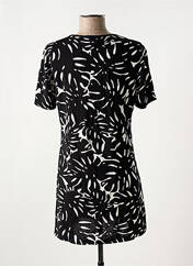 Tunique manches courtes noir SAINT CHARLES pour femme seconde vue