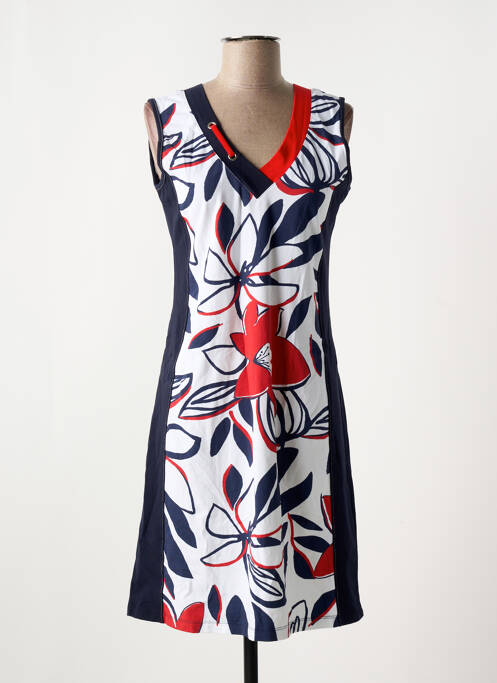 Robe courte bleu DOLCEZZA pour femme