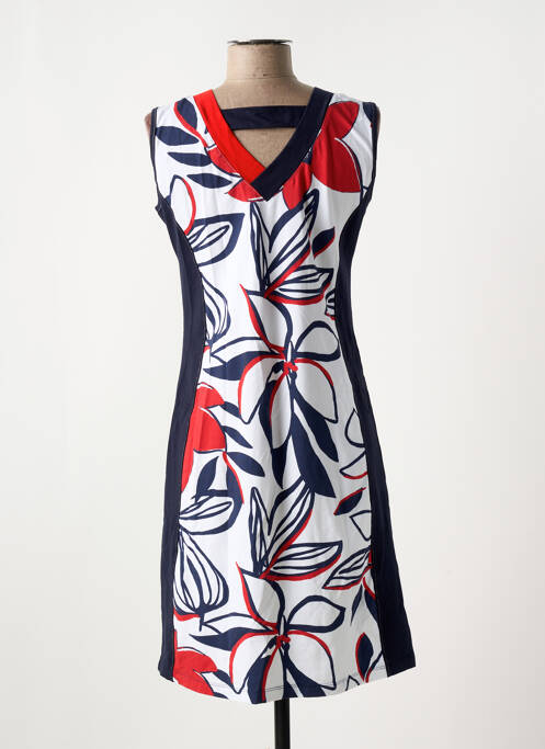 Robe courte bleu DOLCEZZA pour femme