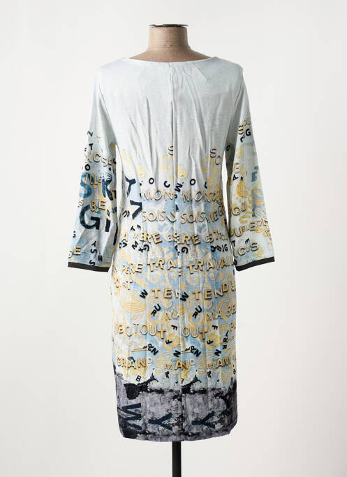 Robe mi-longue gris DOLCEZZA pour femme