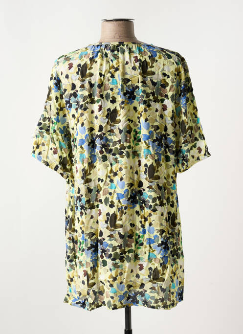 Tunique manches courtes jaune SIGNATURE pour femme