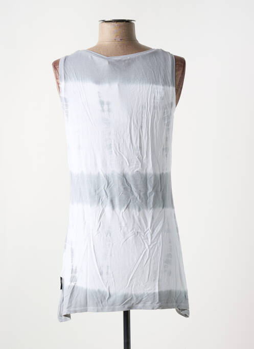 Tunique sans manche gris CAPUCCINO pour femme