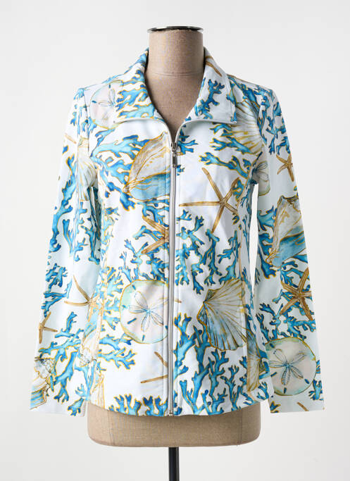 Veste casual bleu DOLCEZZA pour femme