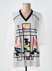 T-shirt blanc SAINT CHARLES pour femme seconde vue