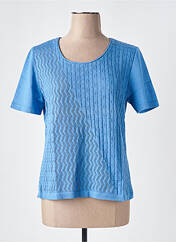 T-shirt bleu SAINT CHARLES pour femme seconde vue