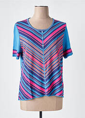 T-shirt bleu SAINT CHARLES pour femme seconde vue