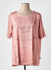 T-shirt rose CAPUCCINO pour femme seconde vue