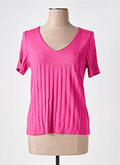 T-shirt rose SAINT CHARLES pour femme seconde vue