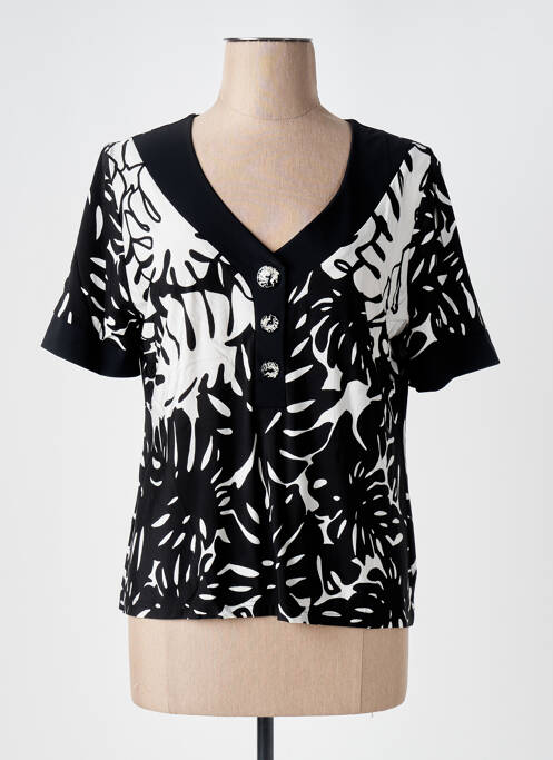 Blouse noir SAINT CHARLES pour femme
