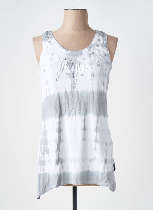 Débardeur gris CAPUCCINO pour femme