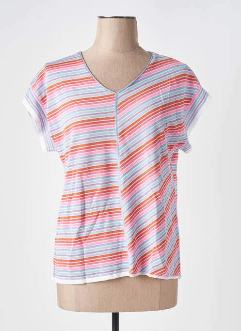 T-shirt bleu SAINT CHARLES pour femme