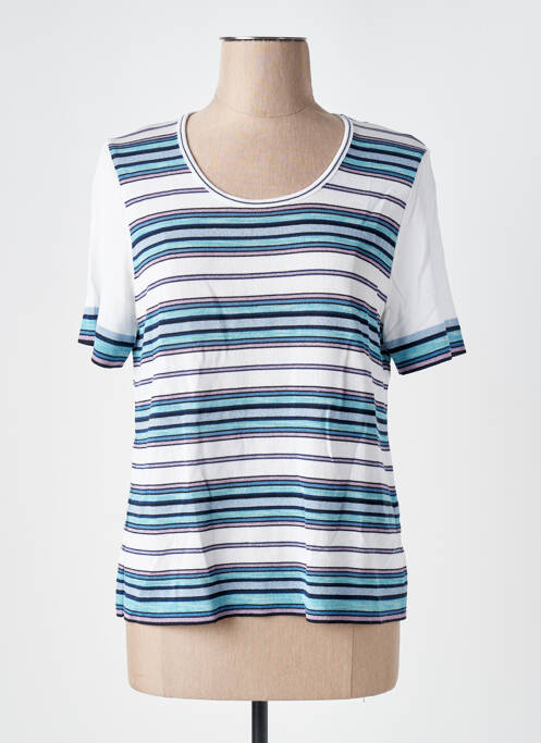 T-shirt bleu SAINT CHARLES pour femme