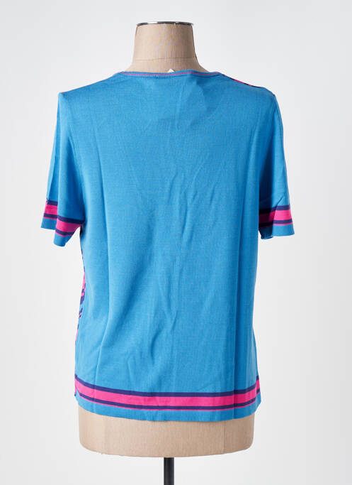 T-shirt bleu SAINT CHARLES pour femme