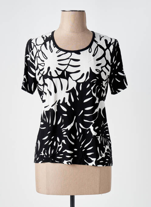 T-shirt noir SAINT CHARLES pour femme