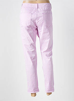 Jeans coupe slim stretch taille normale violet BROADWAY femme