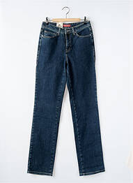 Jeans coupe droite stretch taille normale bleu PIERRE CARDIN femme