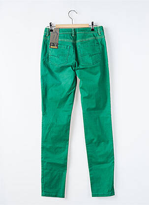 Jeans coupe slim taille basse taille basse vert STREET ONE femme