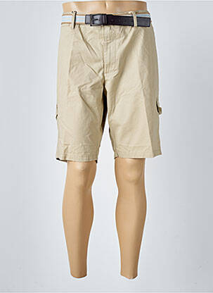 Bermuda multipoches taille normale beige LCDN homme