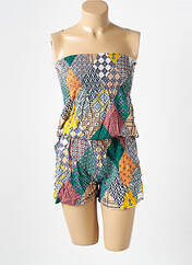 Combishort vert D&X pour femme seconde vue