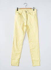Jeans coupe slim jaune ELISA CAVALETTI pour femme seconde vue
