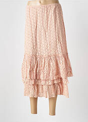 Jupe mi-longue rose RHUM RAISIN pour femme seconde vue