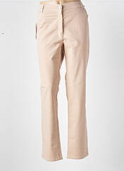 Pantalon slim beige CMK pour femme seconde vue