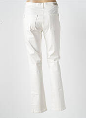 Pantalon slim blanc CMK pour femme seconde vue