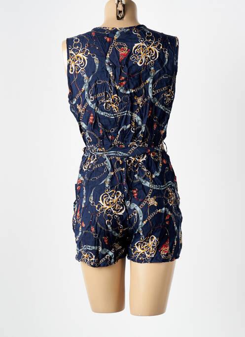 Combishort bleu ELENA Z pour femme