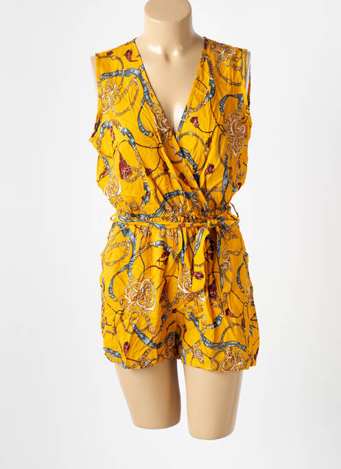 Combishort jaune ELENA Z pour femme