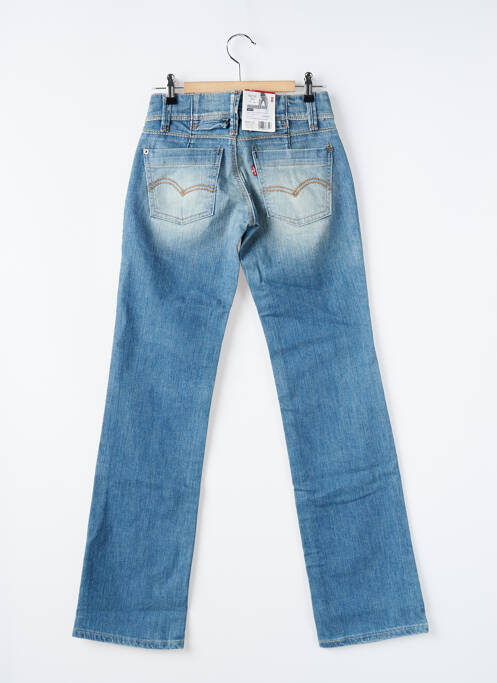 Jeans coupe droite bleu LEVIS femme
