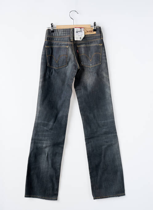 Jeans coupe droite noir LEVIS pour femme