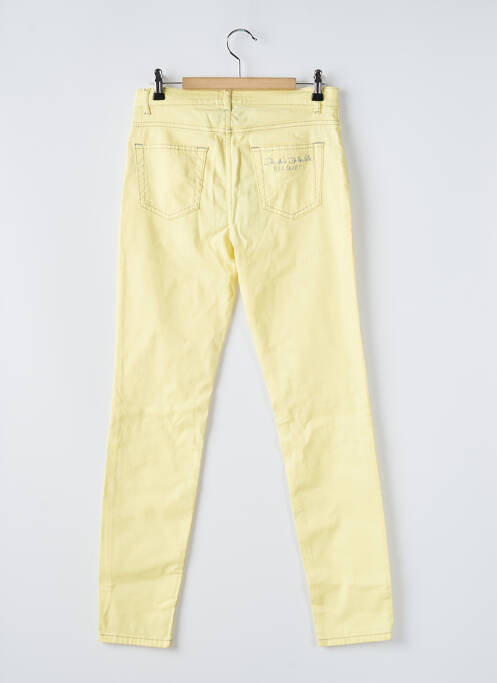 Jeans coupe slim jaune ELISA CAVALETTI pour femme