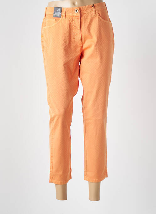 Pantalon 7/8 orange GERKE MY PANTS pour femme