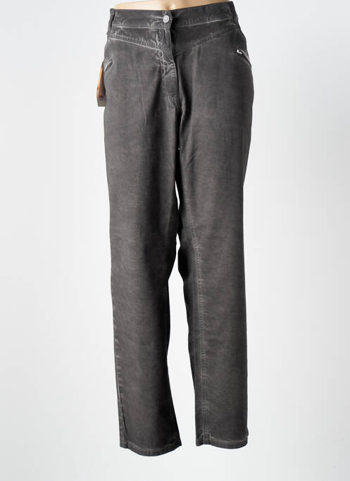 Pantalon droit gris CMK pour femme
