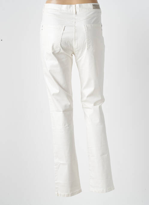Pantalon slim blanc CMK pour femme