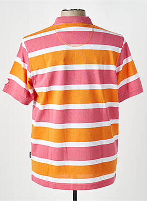Polo coupe cintrée manches courtes orange HAJO homme