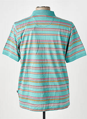 Polo coupe cintrée manches courtes vert HAJO homme