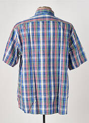 Chemise manches courtes bleu LEVORATTO pour homme seconde vue