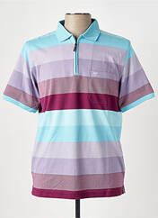 Polo bleu HAJO pour homme seconde vue