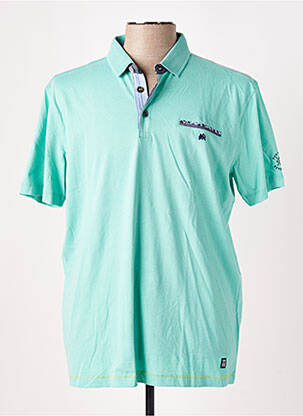 Polo bleu LERROS pour homme