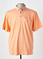 Polo orange EMBLEMATIC pour homme seconde vue