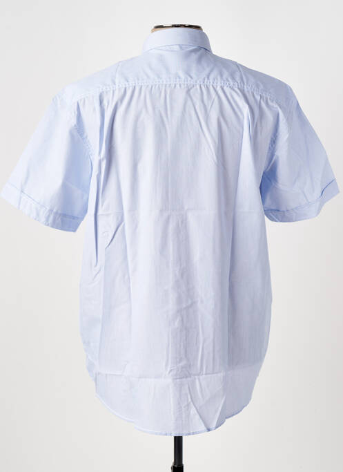 Chemise manches courtes bleu EASYLINE pour homme